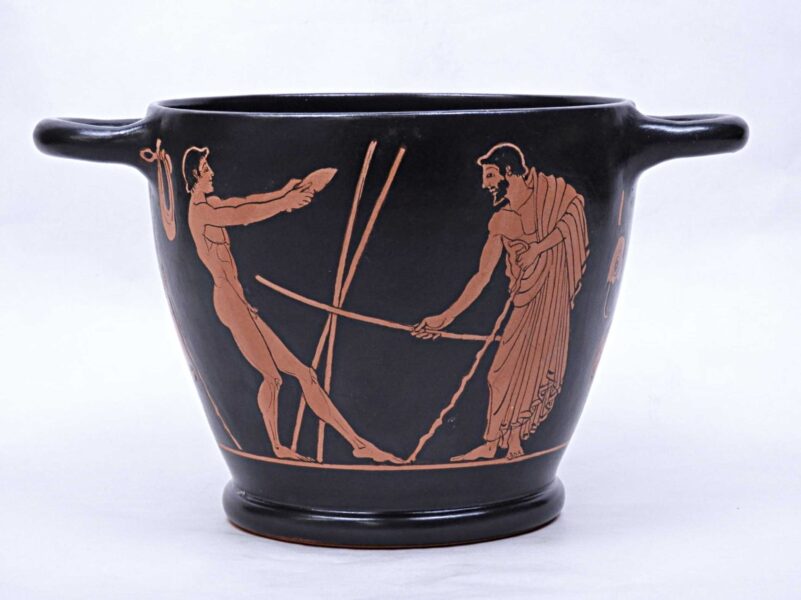 Red figure Classical skyphos Attica