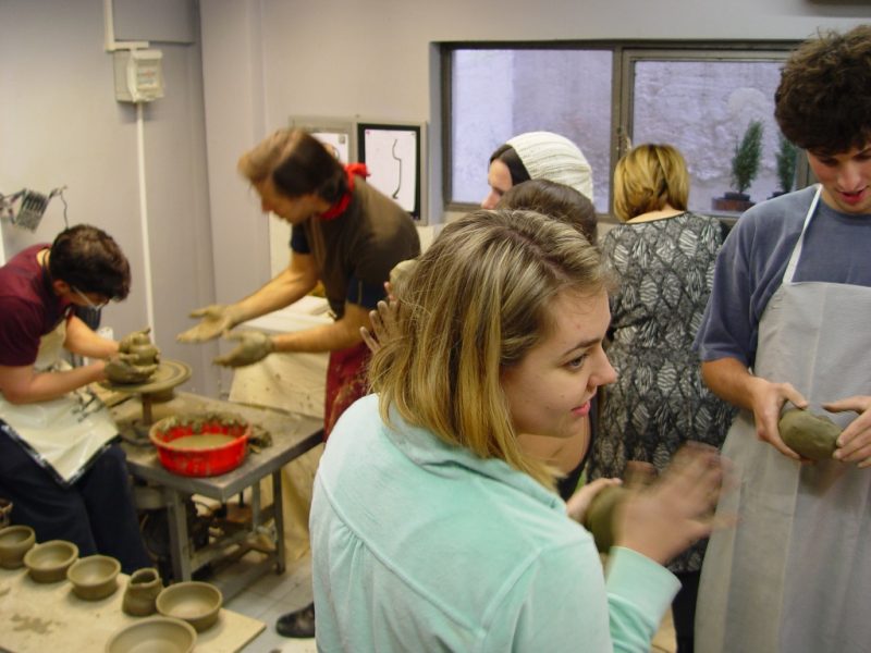 Getting dirty Pottery making course for students and groups
