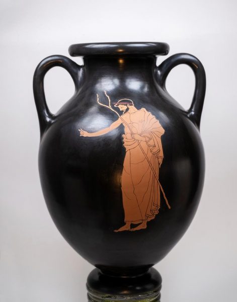 Red figure amphora by the Berlin painter -side B Winter 2019, Private Collection New York