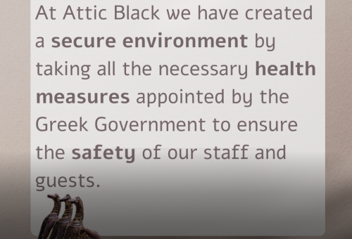 Attic Black’s Health Measures against Covid-19