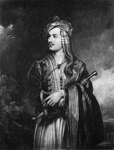 A Great Philhellene, a Greek National Hero, and above all a Romantic Poet: Lord Byron