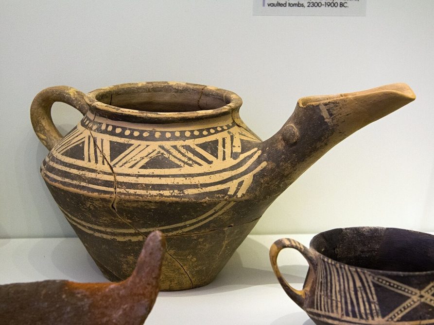 Minoan pottery, Crete, 2600-1900 BC. Archaeological Museum of Heraklion.