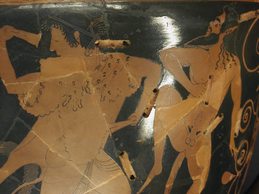 Euphronios, Dionysos thiasos Louvre