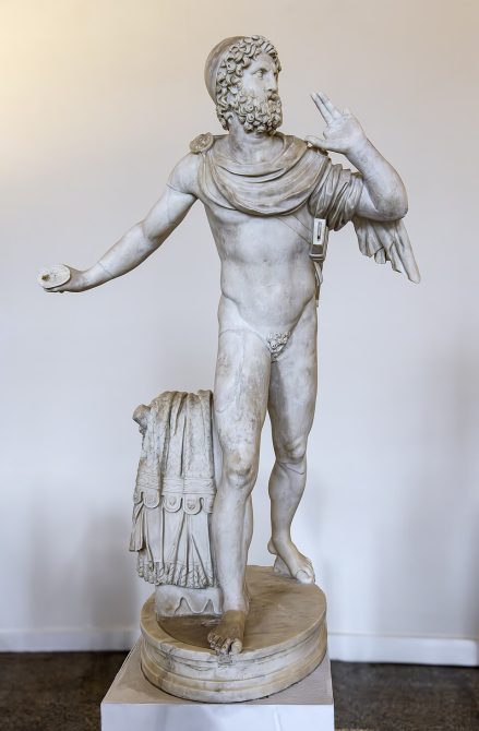 Ancient Roman statue of Ulysses (Odysseus), Museo Archeologico Nazionale Venice